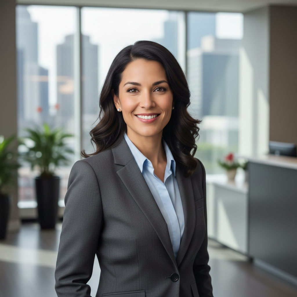 Professional smiling headshot 