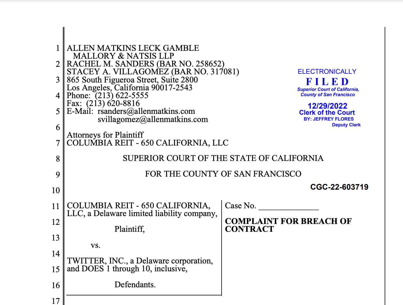 Twitter's Lease Default: Key Takeaways and CRE Implications