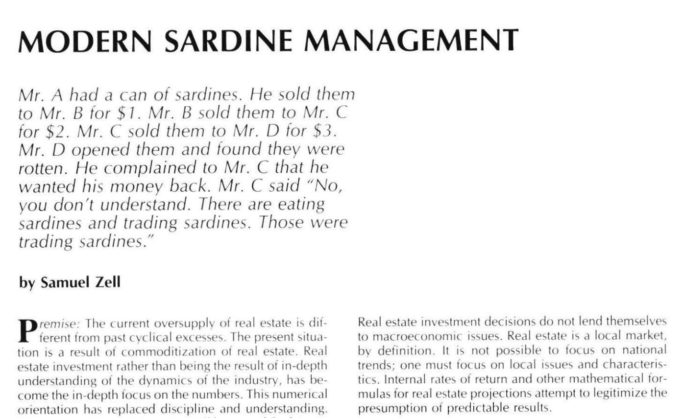 Sam Zell’s 40-Year-Old Real Estate Predictions: Do They Hold True?
